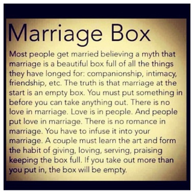 marriage box
